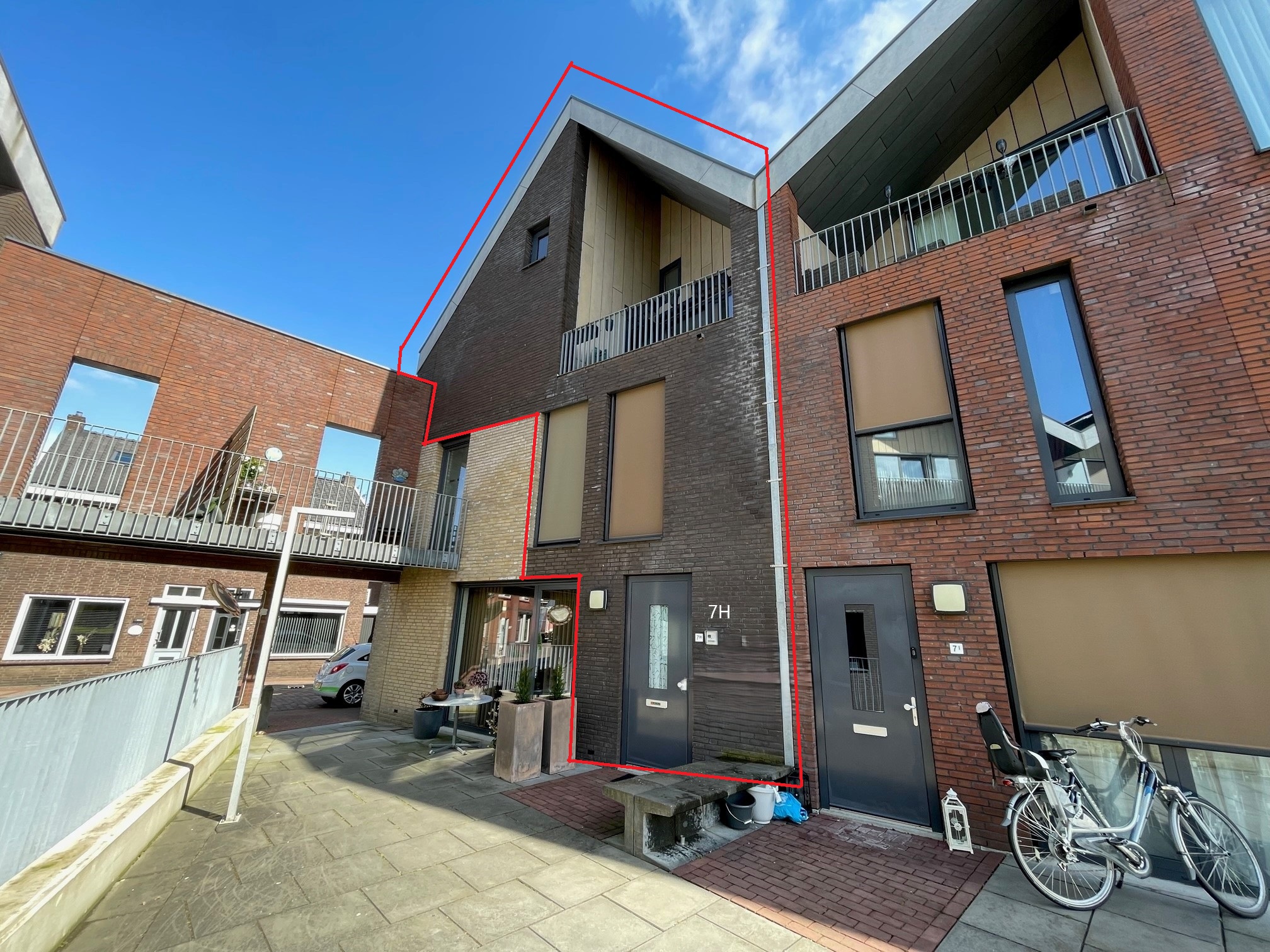 Appartement te huur: Spoorhavenstraat 7H, Coevorden-Centrum Coevorden